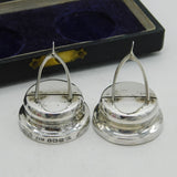 Boxed Art Deco Sterling Silver Wishbone Form Place Settings Antique Birmingham