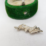 Sterling Silver Highland Dancer Charm Pendant Vintage c1970