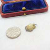 Sterling Silver & Enamel Plymouth Charm Pendant Vintage c1970