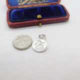 Sterling Silver Raphael's Cherub Charm Pendant Vintage c1970