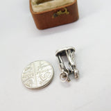 Sterling Silver Wedding Couple Charm Pendant Vintage c1970