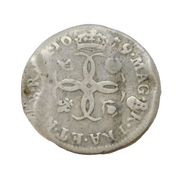 King Charles II Early Milled Silver Maundy Fourpence Coin 1679 Antique Fair