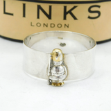 Boxed Links of London Sterling Silver Royal Guard Napkin Ring Vintage Edinburgh