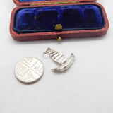 Sterling Silver Chinese Junk Ship Charm Pendant Vintage c1970