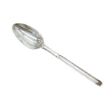 18th Century Irish Sterling Silver Marrow Scoop Spoon Antique Dublin c1730s