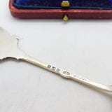 Edwardian Sterling Silver Enamel Westminster, London Spoon 1909 Birmingham