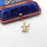 Sterling Silver Sagittarius the Archer Charm Pendant Vintage c1970