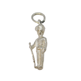 Sterling Silver Trooping The Colour Souvenir Charm Pendant Vintage c1970