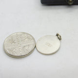 Sterling Silver St Christopher Travel Charm Pendant Vintage c1970