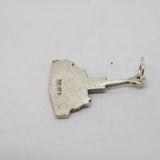 Sterling Silver & Enamel Norwich Cathedral Souvenir Charm Antique c1930s