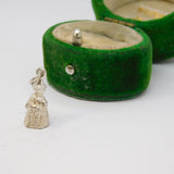 Sterling Silver Pilgrim Figure Charm Pendant Vintage c1970