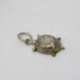 Sterling Silver Turtle Charm Pendant Vintage c1970