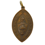 19th Century Bronze Glasgow Athenaeum Subscriber Medallion Antique