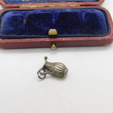 Sterling Silver Water Jug Charm Pendant Vintage c1970