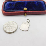 Sterling Silver & Enamel Cliftonville Charm Pendant Vintage c1970