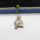 Sterling Silver Old Baboushka Charm Pendant Vintage c1970