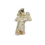Sterling Silver St Christopher Travel Charm Pendant Vintage c1970