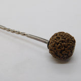 Australian Sterling Silver & Nut Form Souvenir Spoon Antique 1927 Art Deco