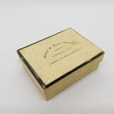 Card Jewellery Box 'Army & Navy Stores' of London Antique c1930 Art Deco
