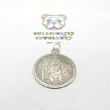 Sterling Silver Essential St Christopher Pendant Vintage c1970