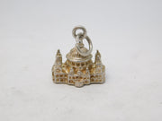 Sterling Silver St Pauls Cathedral Charm Pendant Vintage c1970
