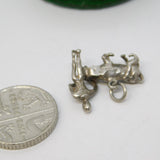 Sterling Silver Spanish Matador Charm Pendant Vintage c1970