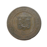 19th Century Copper Norwich Two Penny Piece Coin Token Antique c1811