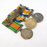 WWI & WWII Miniature Medal Dress Group Antique