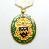 Gold Plated & Enamel Masonic Jewel Medal 'Masonic Institution for Girls' 1970