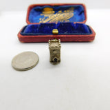 Sterling Silver Opening Church & Marriage Scene Charm Pendant Vintage c1970