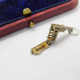 Sterling Silver Openable Church Charm Pendant Vintage c1970
