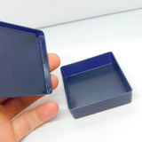 Blue Plastic Jewellery Box Dipple & Co. Ltd of Norwich Vintage c1970