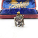 Sterling Silver Mr Piano Man Charm Pendant Vintage c1970