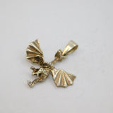 Sterling Silver Welsh Dragon Charm Or Pendant Vintage c1970s