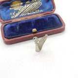 Sterling Silver Concert Harp Charm Pendant Vintage c1970