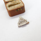 Sterling Silver St Joseph Montreal Charm Pendant Vintage c1970