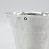 20th Century French .950 Silver Beaker Cup Antique c1920s Leon Maeght, Paris