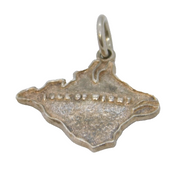 Sterling Silver Charm Pendant Vintage c1970