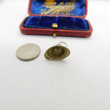 Sterling Silver Police Hat Charm Pendant Vintage c1970