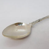 Sterling Silver & Enamel Exmouth Souvenir Spoon Antique 1963 Birmingham