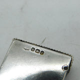Victorian Sterling Silver Novelty Horse Racing Vesta Case Antique 1897 Sheffield