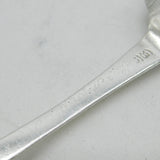 19th Century .830 Silver Continental Hanoverian Tablespoon Antique 1813