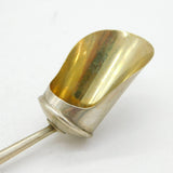 19th Century Dutch .800 Grade Silver Sugar Scuttle Scoop Antique c1860
