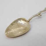 Australian Arts & Crafts Sterling Silver Song Bird Teaspoon Antique c1910