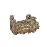 Sterling Silver Westminster Abbey Charm Pendant Vintage c1970