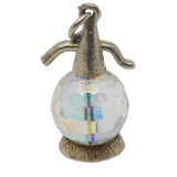Sterling Silver Soda Siphon Glass Set Charm Pendant Vintage c1970s