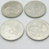 Collection Of Queen Elizabeth II Commemorative Coins Vintage c1970