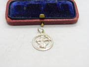 Sterling Silver Sagittarius the Archer Charm Pendant Vintage c1970
