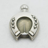 Sampson Mordan Victorian Sterling Silver Horseshoe Scent Bottle Antique