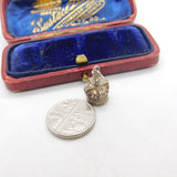 Sterling Silver Royal Crown Charm Pendant Vintage c1970